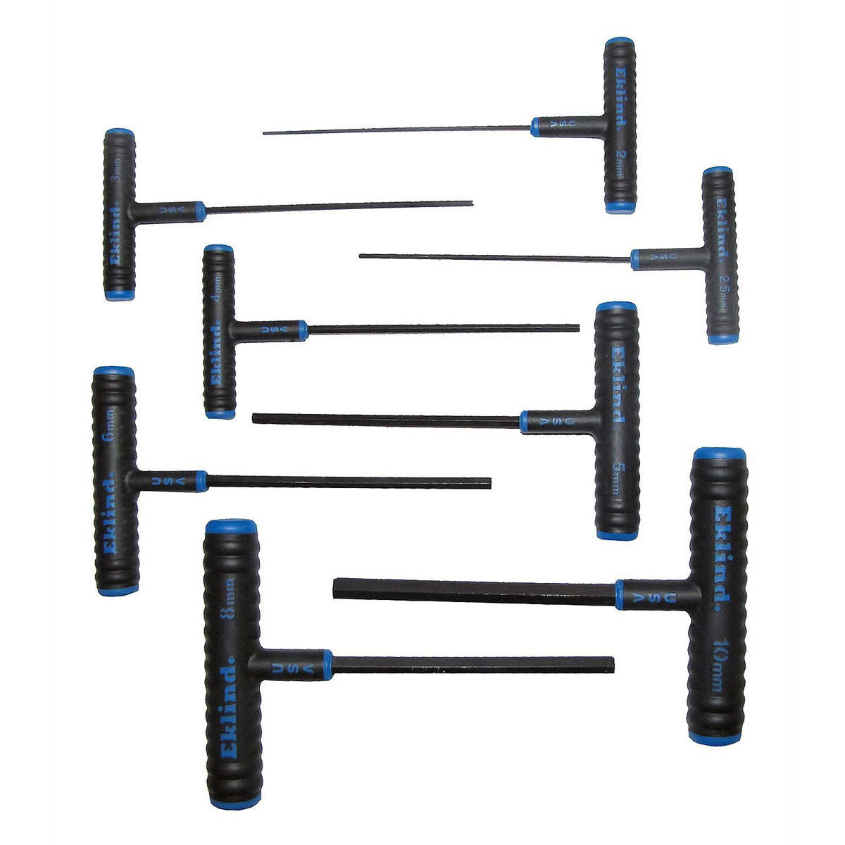 Eklind Tool Company POWER T-HANDLE METRIC HEX SET