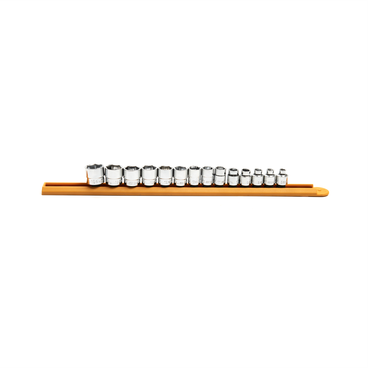 GearWrench 14 Piece 3/8 Inch Drive 6 Point Stubby Socket Set Metric