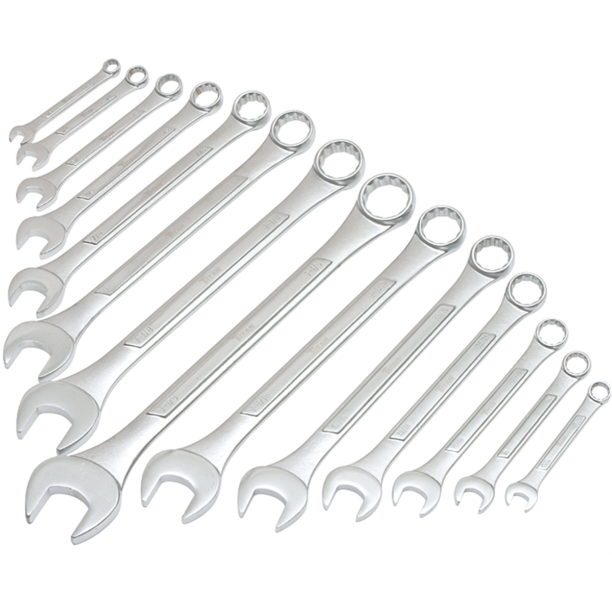 Titan 14-pc sae raised panel wrench set