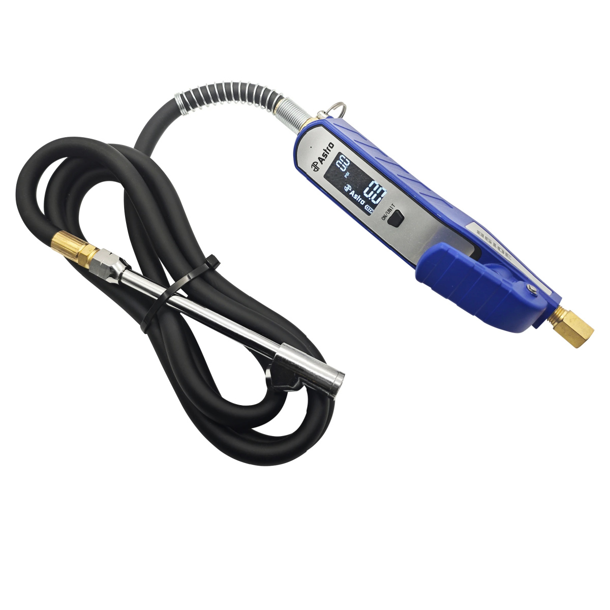 Astro Pneumatic Professional Rechargeable Digital Tire Inflator - 6' Hose - Dual Chuck