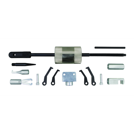 Horizon Tool LIGHT DUTY SLIDE HAMMER AND PULLER SET, 14 PIECE
