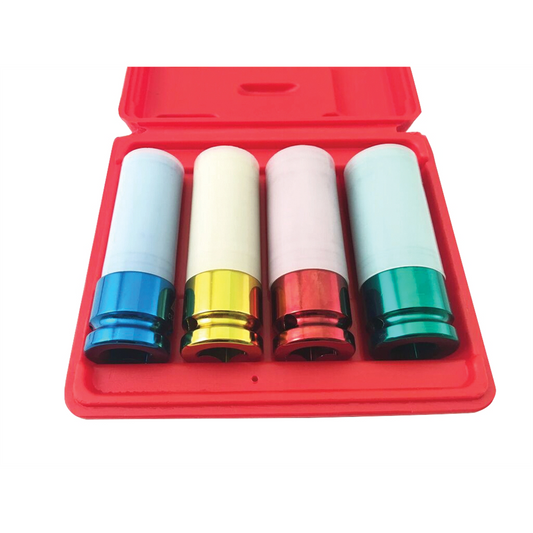 CTA Manufacturing 4 Piece Thin-Wall Metric Impact Socket Set