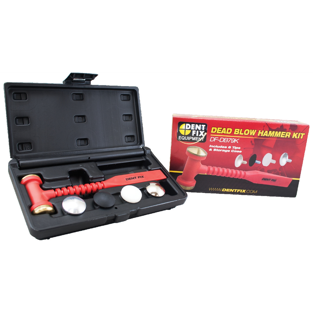 Dent Fix Dead Blow Hammer Kit