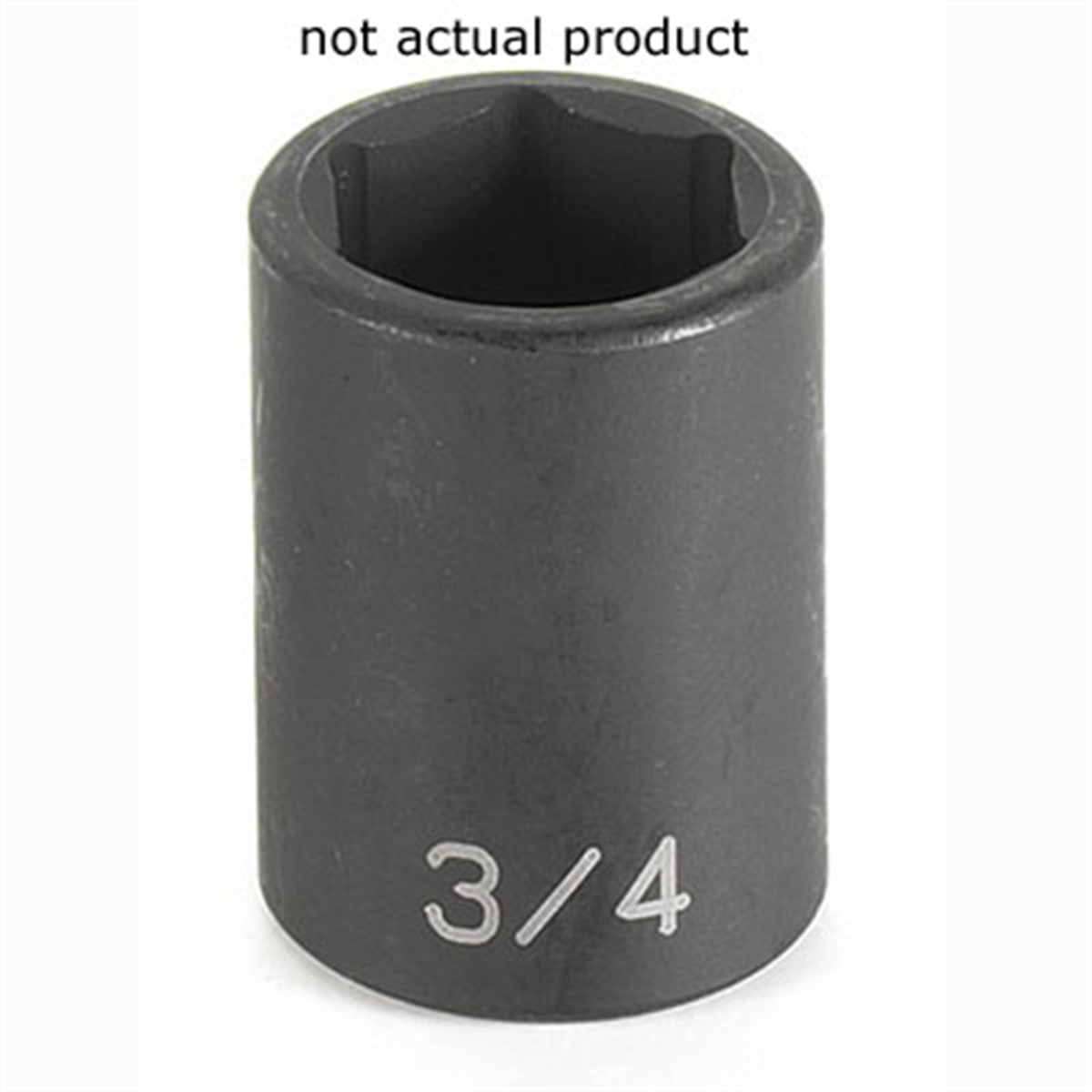 Grey Pneumatic SOC 2-1/8 1/2D IMP 6PT DP