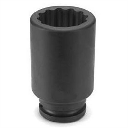 Grey Pneumatic SOC 1-1/2 3/4D IMP 12PT DP BLK