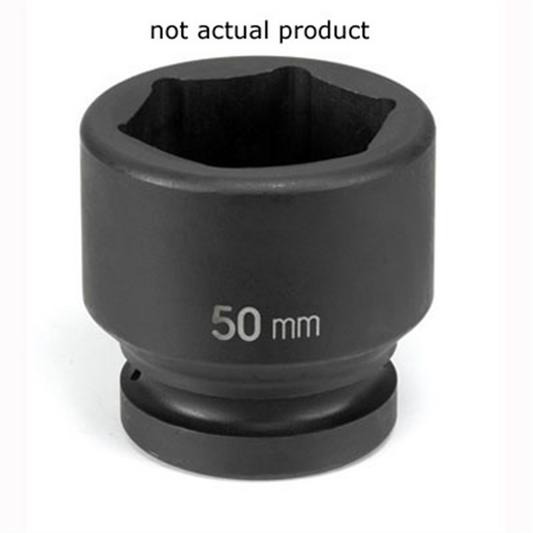 Grey Pneumatic SOC 70MM 1"D IMP 6PT BLK