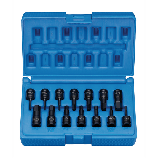 Grey Pneumatic 1/4"DR 14PC FRAC/MET