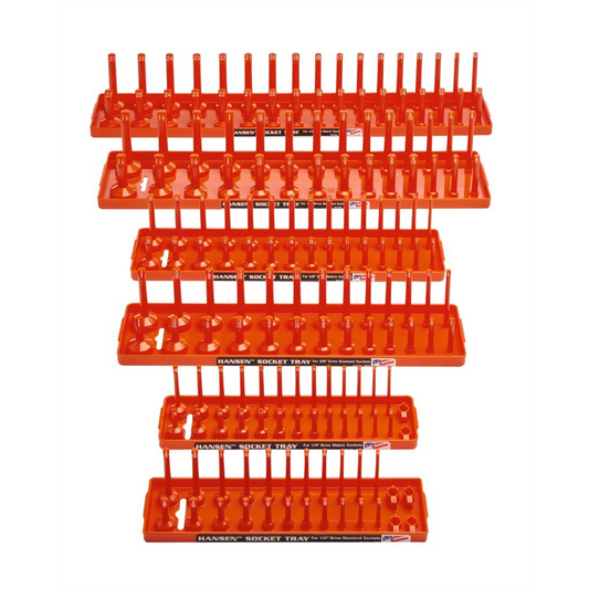 Hansen Global Soc Tray Six Pack, Orange