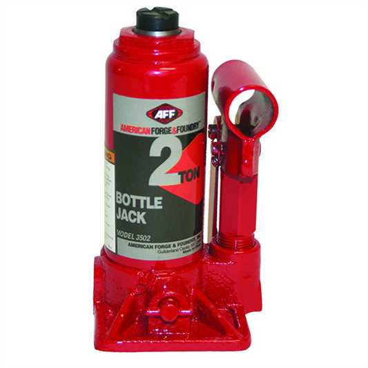 American Forge & Foundry AFF - Bottle Jack - 2 Ton Capacity - Manual - Heavy Duty