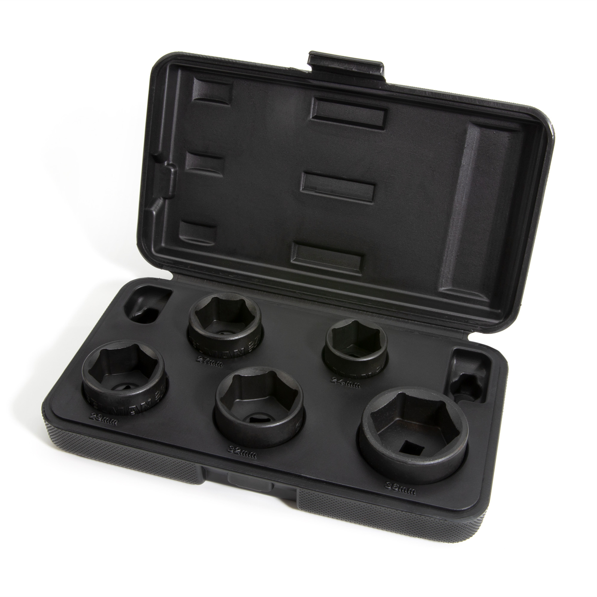J S Products (steelman) 5-Piece 3/8-Inch Drive Low Profile Oil Filter Socket Set