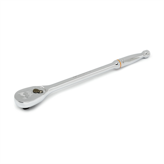 GearWrench 1/2 Inch Drive 90-Tooth Long Handle Teardrop Ratchet 15 Inch
