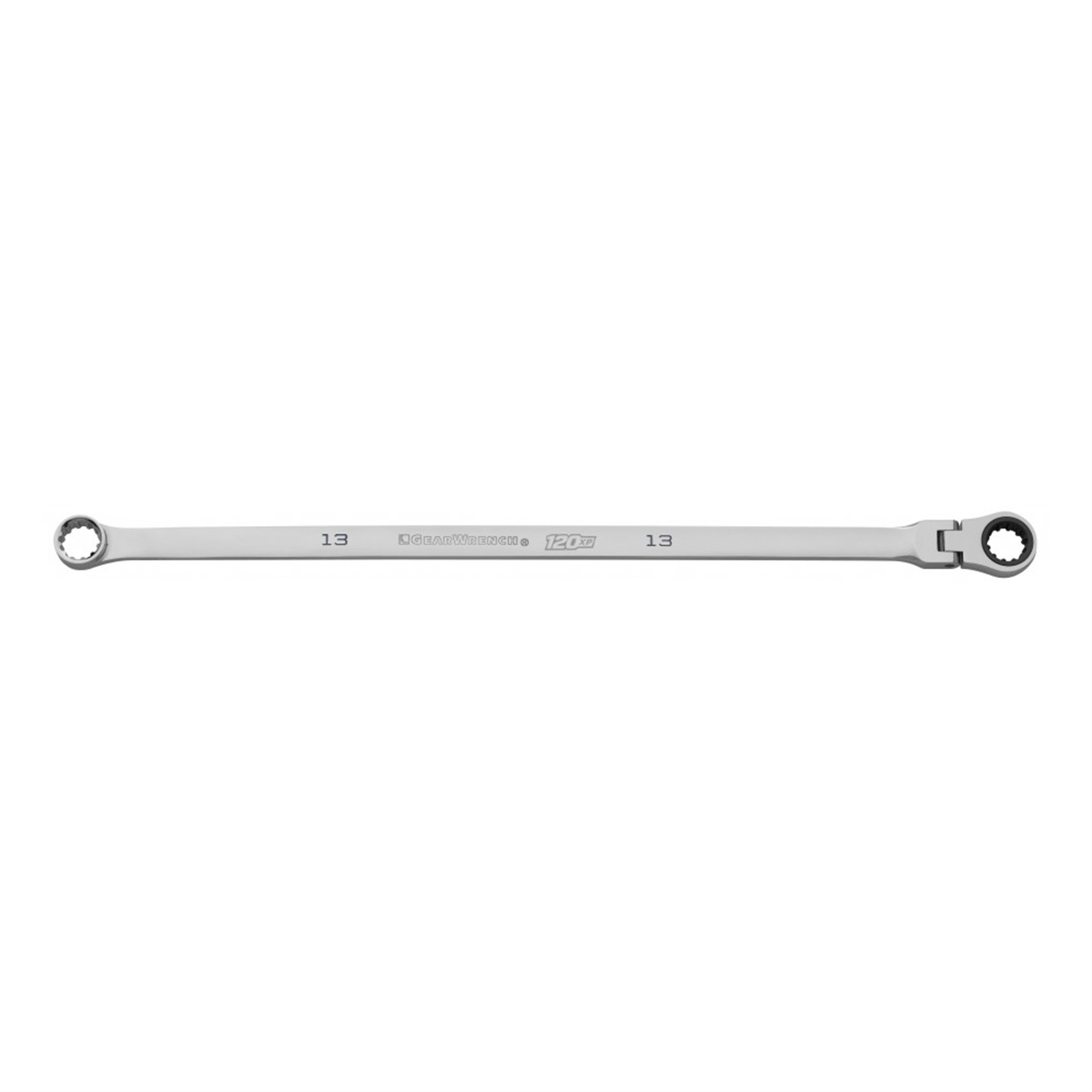 GearWrench 13mm 120XP Universal Spline XL GearBox Flex Head Ratcheting Wrench
