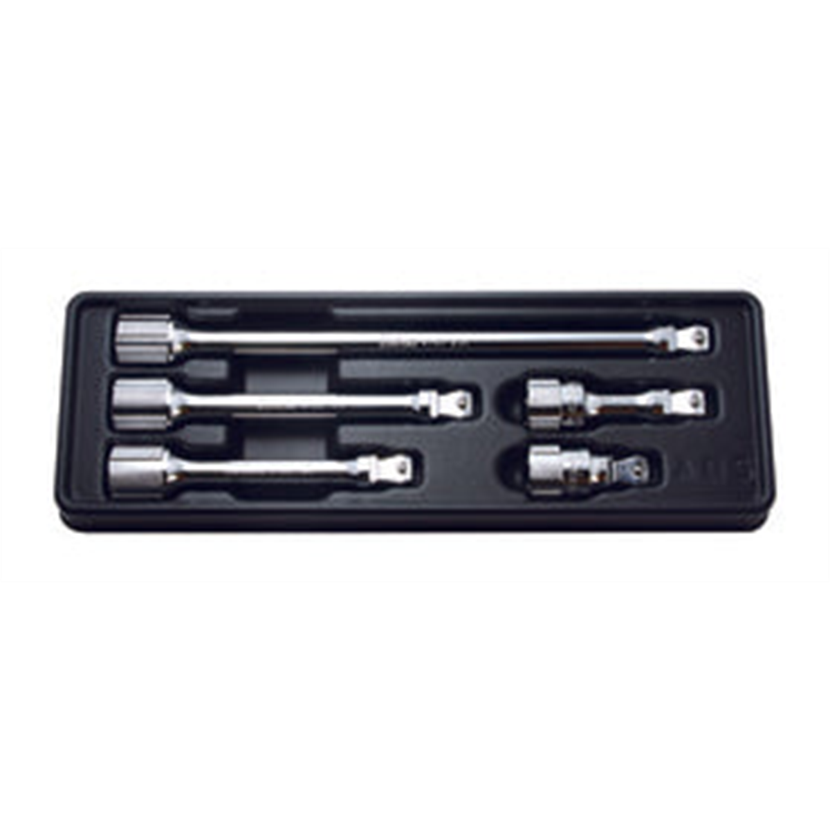 Ko-ken USA 1/2 Sq. Dr. Wobble-Fix Extension Bar set 50-250mm ABS Tray  5 pieces