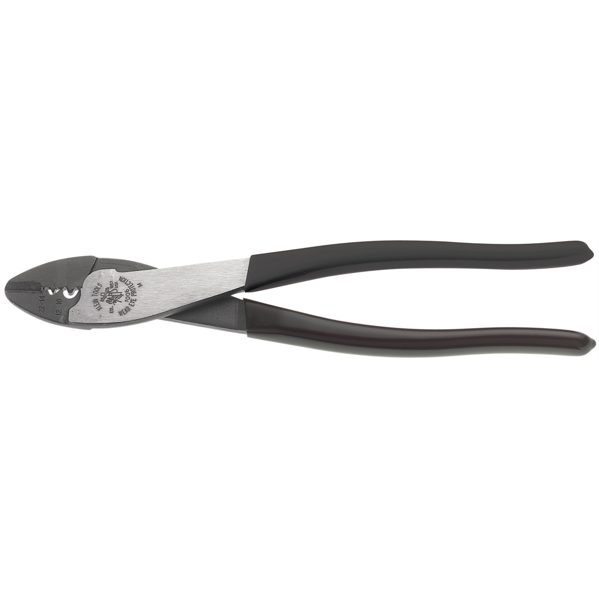 Klein Tools CRIMPING TOOL 9-3/4IN. FOR NON INSULATED TERMINALS