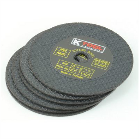 K Tool International Cut-Off Wheel 3" X 1/32" (50 Pk.)