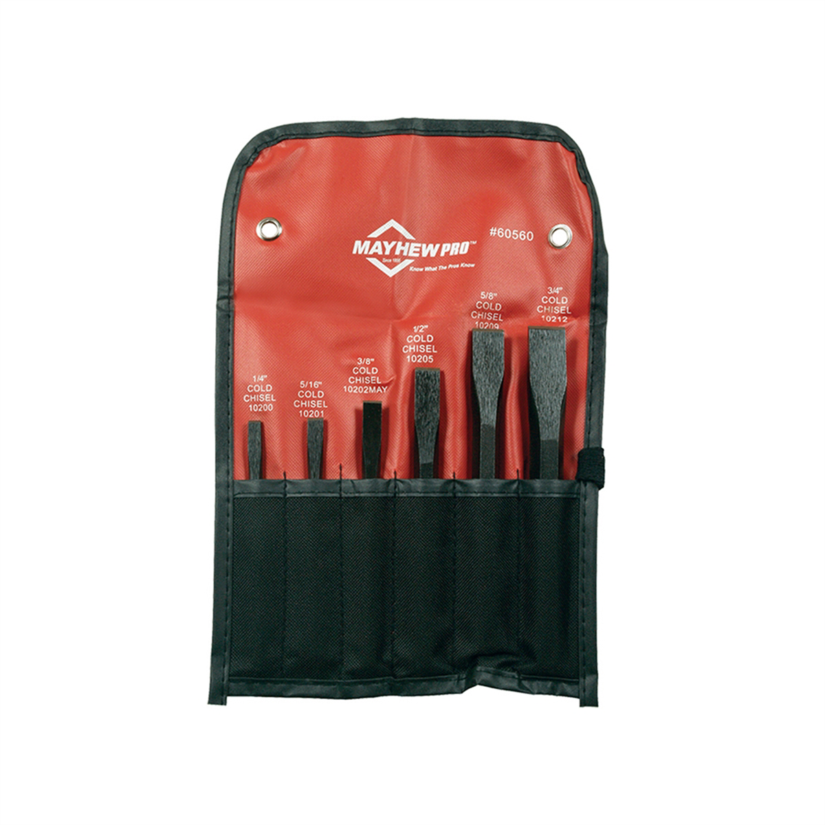Mayhew 6-PC COLD CHISEL KIT