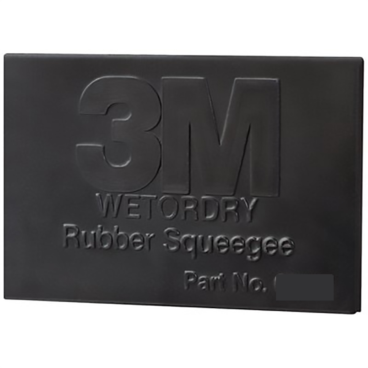3M Wetordry Rubber Squeegee, 05518, 2 in x 3 in, 50 Count
