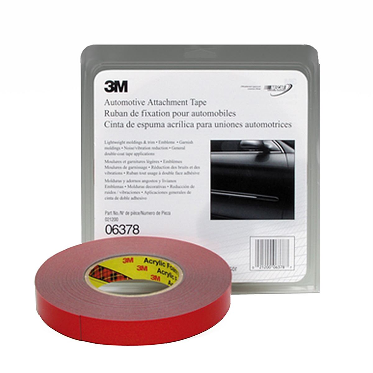 3m foam double sided tape 7/8 x 20yd (gray)
