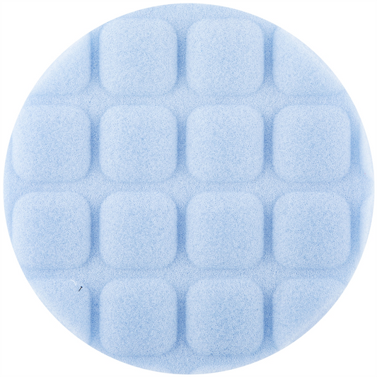 Norton Abrasives 3.5" Single Side Finishing Foam Pad Blue 6/Case