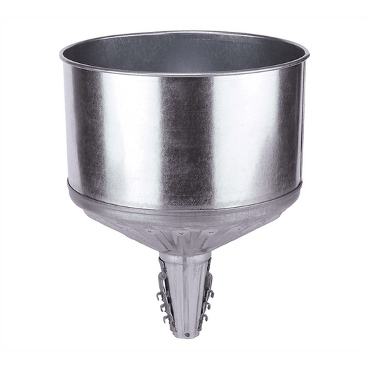 Plews Edelmann FUNNEL METAL W/SCREEN 8QT 10" DIAMETER