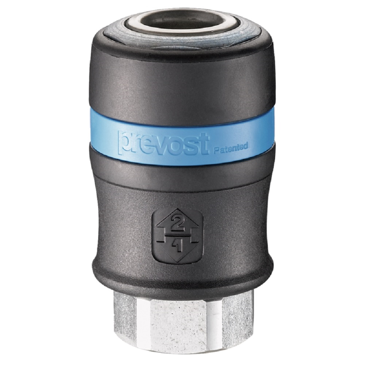 Prevost 1/2" Industrial 1/2" Female NPT Sleeve Style Coupling