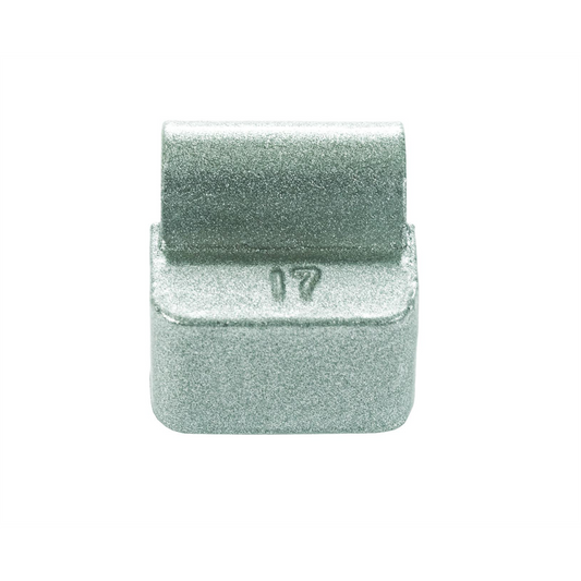Wegmann Automotive 8oz Heavy-Duty Lead Uncoated Clip-on I7 Series  Wheel Weight (Box of 25)