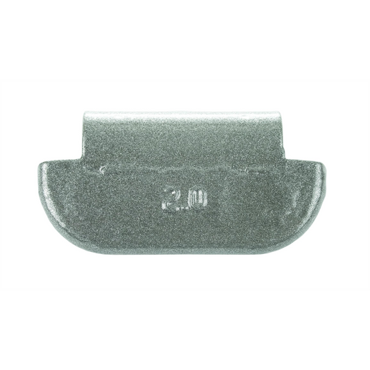 Wegmann Automotive 2oz Heavy-Duty Lead Coated Clip-on TAL Series  Wheel Weight (Box of 25)