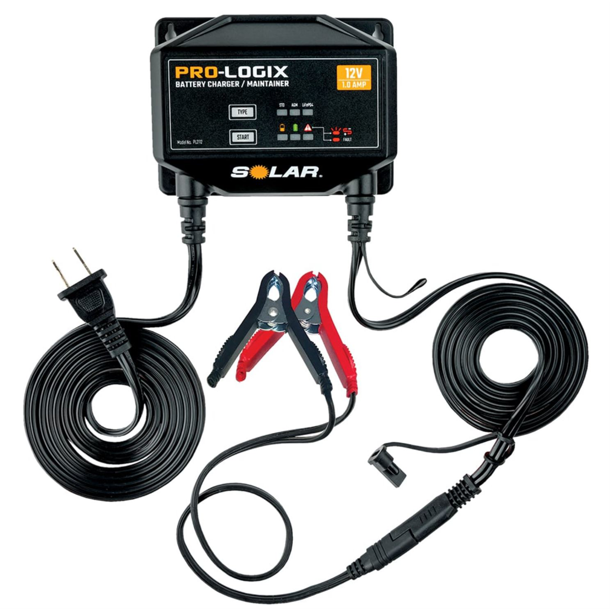 Clore Automotive SOLAR PL2112 12V 1.0A SOLAR PRO-LOGIX Battery Maintainer