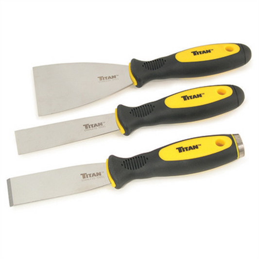 Titan 3-pc ergonomic handle scraper set