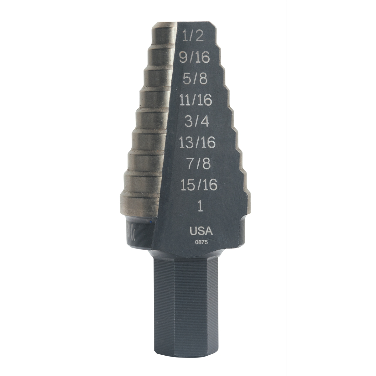 Vise Grip 20 8 HOLE SIZES (9/16"-1") UNIBIT STEP DRILL